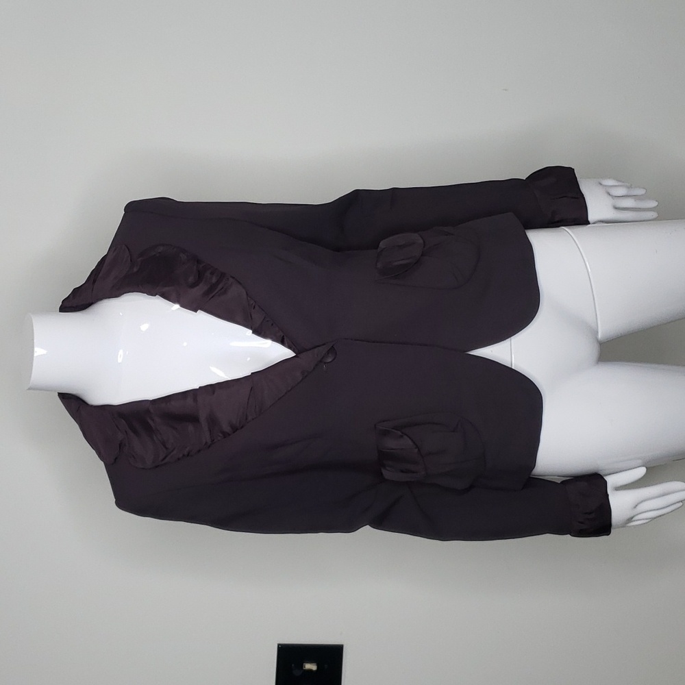 Marc Jacobs Dark Plum Suit Blazer Size 4